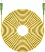 Goobay 59645 Skaidulinis optinis kabelis 25 m SC/APC FTTH OS2 Geltonas (59645)