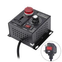 Pramoninės klasės 4000W 220V SCR įtampos reguliatorius Kintamo greičio reguliatorius
