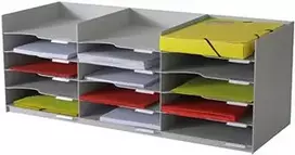 Stalinių dokumentų dėklas PaperFlow 535.02 Pilka