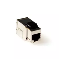 ACT Keystone Jungtis RJ-45 ekranuota CAT6A, RJ45, RJ45, Plieninė