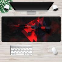 Large Game Mouse Pad xcm CS GO Gaming Counter Strike Mousepad NonSkid Locking Edge Keyboard Desk Mat Computer Pad 40x90x0.2cm brown