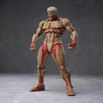 Revoltech Amazing Yamaguchi Attack on Titan – Šarvuotas Titanas & Moteriškasis Titanas Veiksmo Figūrėlės, Labai Judrios Kolekcionuojamos Modelio Figūrėlės Megata no Kyojin