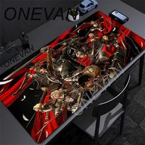 Attack On Titan Mouse Pad Gaming Accessories Keyboard Large Rubber Desk Mat Anime Computer Carpet Pc Gamer Non-slip Mousepad Xxl 30cmx60cm