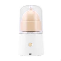 Electric Egg Shaker OneButton Rotator with Dome Cover Automatic Gadget for Home Cooks, Parents, geltona