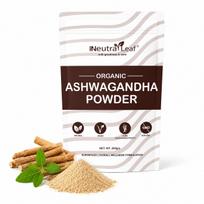 Neutraleaf Organic Ashwagandha Powder 200g | Ashwagandha Root Powder Organic India | 100% Pure Ashwagandha Churna | Stress Relief, Energy, Immun