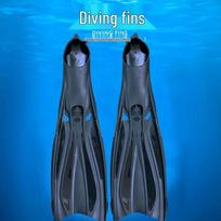 Snorkeling Set: Myopia Diving Mask, Dry Snorkel, and Long Fins Size 46-47