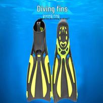 Snorkeling Set: Myopia Diving Mask, Dry Snorkel, and Long Fins Size 38-39