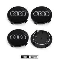 4 vnt. 60mm 61mm 68mm 69mm Audi ratlankių dangteliai Automobilio ratų centriniai dangteliai Audi A1 A2 A3 A4 A5 A6 A7 A8 S3 S6 Q3 Q5 Q7 priedams black