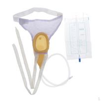 Portable Reuseable Male Urinal Pee Holder Urinary 1000ml Bladder beige