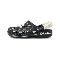 Crocs Baya Clog Cake Meow EVA Fashion Graffiti Versatile Hole Shoes Unisex Black 43-44 juoda