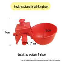 Putpelių viščiukų automatinis girdytuvas red