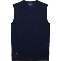 Polo Ralph Lauren Embroidered Logo Cotton Sleeveless Tank Top Women tops 211959286-001 XS black