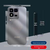 iQOO 15 Ultra/13/12 Pro Back Film: Scratch-Resistant, HD Transparent, Ultra-Thin Frosted iQOO 13 gray