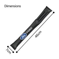 Automobilio interjero sėdynės tarpas užpildas nuo pratekėjimo juosta užpildymo pagalvėlė Ford Focus ST Mondeo Kuga Fiesta MK7 Escort Explorer Edge 2 4 MK2 MK4 black