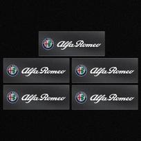 UHNPV1 TFLGX1 For Alfa Romeo 159 Giulietta Giulia Mito Stelvio Brera Spider Car Goods Brake Caliper Badge Sticker Decoration Sticker Decal black
