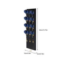 Wooden Dart Holder Space-Saving Display Stand Dart Storage Stand for Steel Tips for Club Bar Game Room Living Room Bedroom juoda