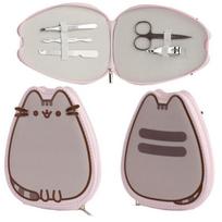 Pknail117 zestaw do manicure kot pusheen