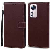 Prabangus odinis dėklas-piniginė su atvartu Xiaomi 12T Pro, Xiaomi 12T, Xiaomi 12 Lite, 12 T Pro For Xiaomi 12 Lite