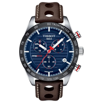 Tissot PRS 516 Chronograph 42 mm – Blue Dial T100.417.16.041.00