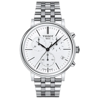 Tissot Carson Premium Chronograph 41 mm – White T122.417.11.011.00