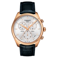 Tissot PR 100 Chronograph 41 mm – Silver & Rose Gold T101.417.36.031.00