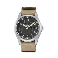 Seiko 5 Sports Field Automatic 39 mm – Black Dial SRPG35K1