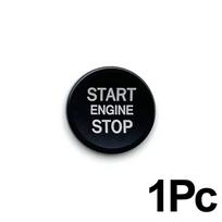 Automobilio variklio paleidimo mygtuko Start Stop raktų pakabuko dangtelis Neslystantys uždegimo lipdukai Audi Q5 Q7 A8L A5 A6L A4L Automobilio priedai black