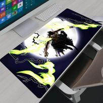 Mouse Pad Computer Laptop Anime Keyboard Mouse Mat Mousepad Keyboards Gamers Decoracion One Piece Luffy Desk Mat Mouse Pads 40x90x0.2cm white