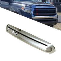 Chrome Front Upper Hood Bulge Molding Grille Trim For 2014-21 Toyota Tundra gray