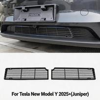 For Tesla Model Y Juniper 2025 2026 Custom Fit Grille Mesh Inserts Front Air Inlet Vent Grille Cover Anti-insect Radiator Guard juoda