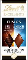 Lindt Excellence Fusion tamsusis šokoladas 85% su druska ir pienu 100g