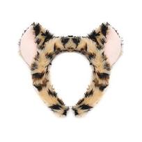Gyvūno Leopardas Kostiumai Leopardas Ausų Lankelis Uodega Sijonukai Gyvūno Karnavaliniai Kostiumų Rinkiniai Helovino Cosplay vakarėlio Aksesuarai beige