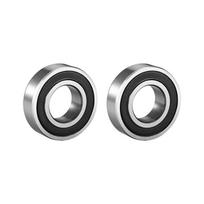 Motoforti 2pcs 6003-2RS Ball Bearings Double Sealed 17mmx35mmx10mm High Carbon Steel Z1