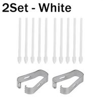Touch Stylus S Pen Tips Replacement Nibs with Clip for Samsung Galaxy S24 S24Ultra Tab S9 S9U S9Fe S Pencil Metal Spare Nib