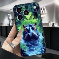Tung Tung Sahur Anime Art For Apple iPhone 17 16 16E 15 14 13 12 11 Pro Max Plus Black Soft Silicone Phone Case iPhone 16 gray
