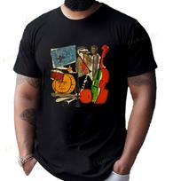 Blue Note Jazz Mucis Lover New Fashion Pure Cotton Short Sleeve Graphic TShirt Men Woman Ropa Hombre Goth Y2k Clothes Woman Tops 5XL įvairiaspalvis
