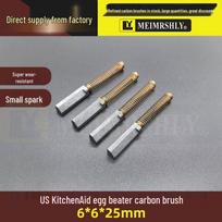US KitchenAid Egg Beater, Dough Mixer, Blender Carbon Brushes - Compatible with 5K5SS, K5SS, K5, K45, K55 Models gray
