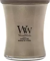 "WoodWick Cypress Ore" vidutinio dydžio žvakė