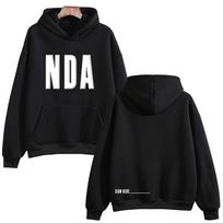 Trippie Redd NDA Puff Hoodie 2026  Album Graphic Sweatshirt Unisex Long Sleeve Top Hip Hop Rapper Fan Streetwear Casual Pullover XS juoda
