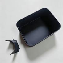 Skalbimo mašinos nutekėjimo padėklas 3D spausdintas nutekėjimo piltuvėlis Lašėjimo padėklas valyti pūkų filtrus Vandens surinkimo padėklas Apsaugo grindis nuo išsiliejimo white