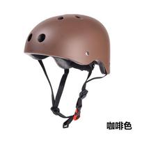 Adjustable Skateboard Scooter Balance Bike Helmet Adults Kids - Full Coverage Half With EPS Foam Padding L: Head Circumference 57-60 cm, Adult Men Women gray