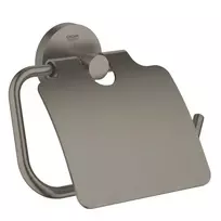 Grohe Essentials tualetinio popieriaus laikiklis, kietas grafitas, šlifuotas, 40367AL1