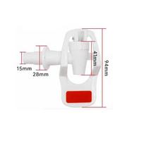 1/2 Pcs Push Type Water Dispenser Plastic Tap  Cold Blue Valve For Water Tank Drinking Fountains white