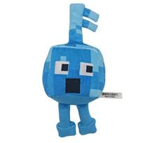 Minecraft Creeper pliušinis žaislas lėlės rinkinys Kiaulė Voras Endermanas Bitė minkšti žaislai žaidimo figūrėlės kolekcija dovanos 20cm blue key