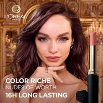 L’Oreal Paris Color Riche Intense Volume Matte Lipstick- 550 Le Nude Unapologetic, 2g black