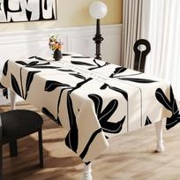 Wash-Free, Grease- and Water-Resistant PVC Tablecloth; Vintage-Style Dining Tablecloth; Light Luxury Coffee Table Mat 60*120cm