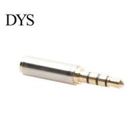 Mini Metal 3.5mm Male to 2.5mm Female Jack Headphone Audio Connector Adapter