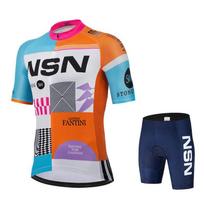 Vyriškas dviračių marškinėlių ir šortų su petnešėlėmis komplektas Road Bike MTB apranga Greitai džiūstanti pralaidi orui aukštos kokybės rinkinys S