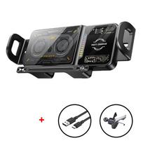 2026 NEW 15W Wireless Charger Stand Dashboard Phone Mount Fast Charging Station For Samsung Galaxy Z Fold 7 6 5 4 Z Flip 7 6 5 4 No sucker B gray