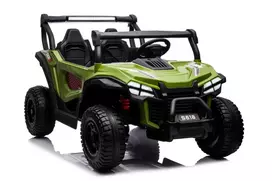 Vaikiškas elektrinis automobilis LEAN CARS S618 4x4, žalias